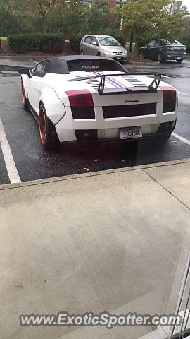 Lamborghini Gallardo spotted in Charlottesvolle, Virginia