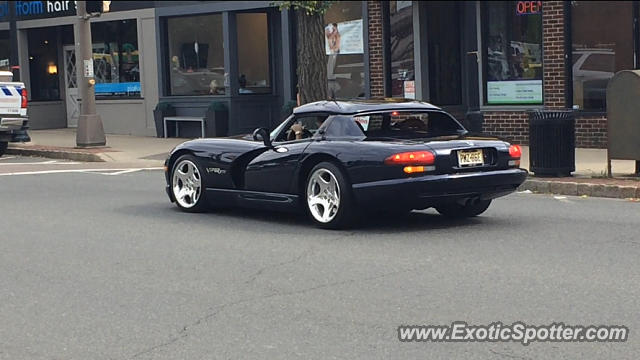 Dodge Viper spotted in Westfield, New Jersey