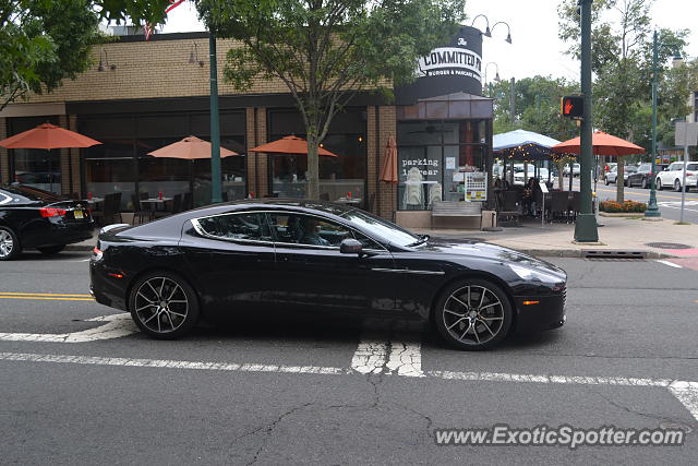 Aston Martin Rapide spotted in Summit, New Jersey