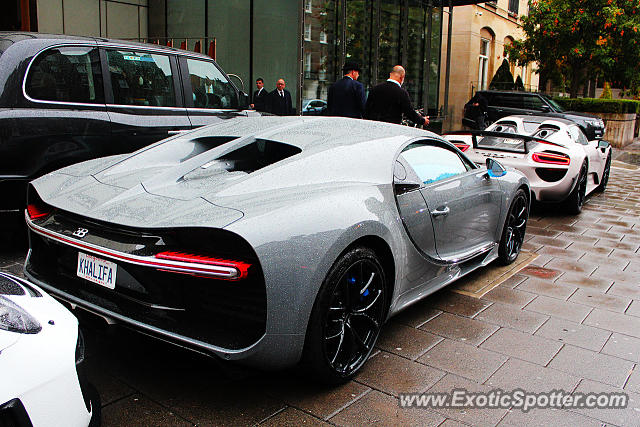 Bugatti Chiron spotted in London, United Kingdom