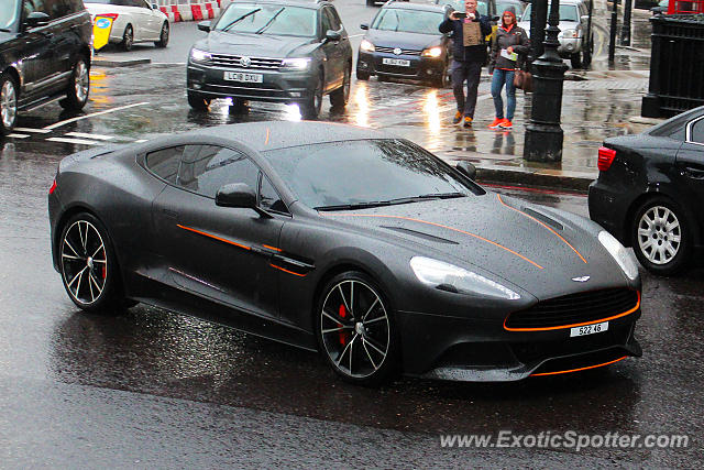 Aston Martin Vanquish spotted in London, United Kingdom