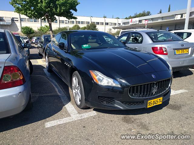 Maserati Quattroporte spotted in Karmiel, Israel