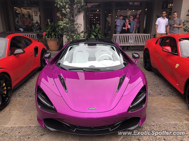 Mclaren 720S spotted in Pebble Beach, California