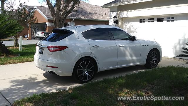 Maserati Levante spotted in Riverview, Florida