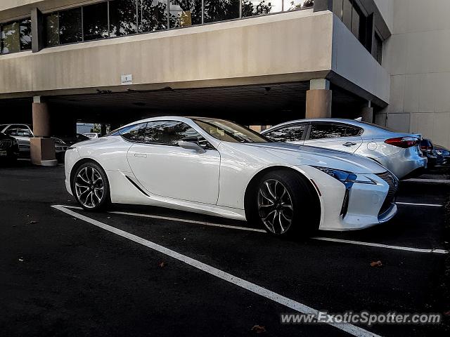 Lexus LC 500 spotted in Cranford, New Jersey