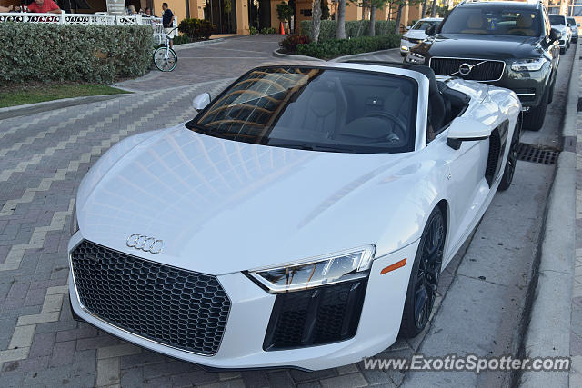 Audi R8 spotted in Deerfield Beach, Florida
