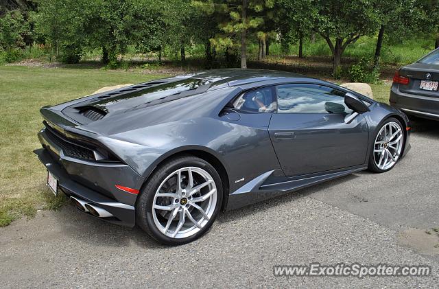 Lamborghini Huracan spotted in Calgary, Canada