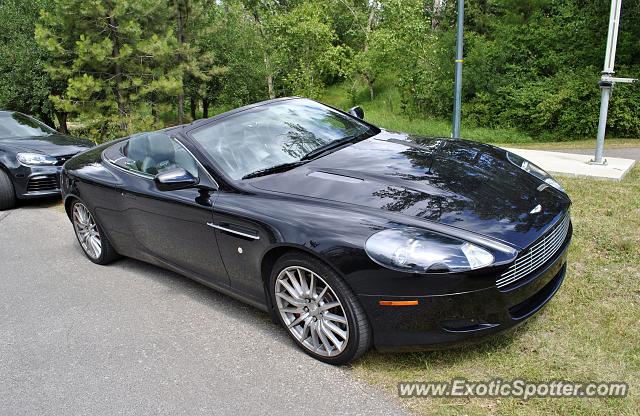 Aston Martin DB9 spotted in Calgary, Canada
