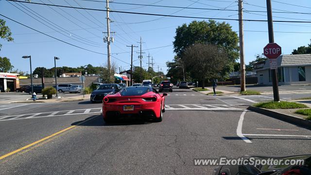 Ferrari 488 GTB spotted in Cedarhurst, New York