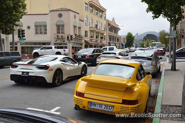 Ferrari 488 GTB spotted in Monterey, California