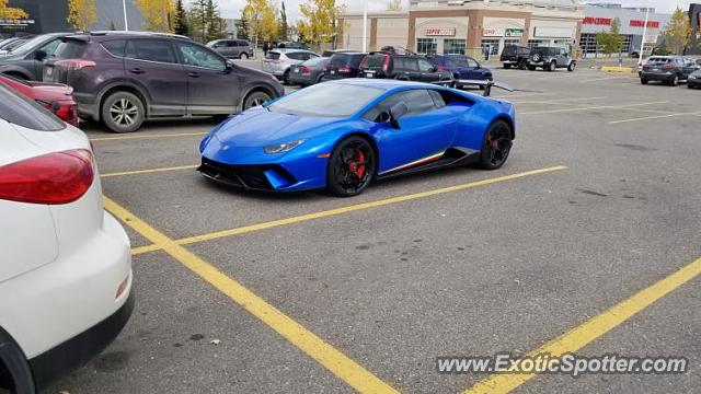 Lamborghini Huracan spotted in Calgary, Canada