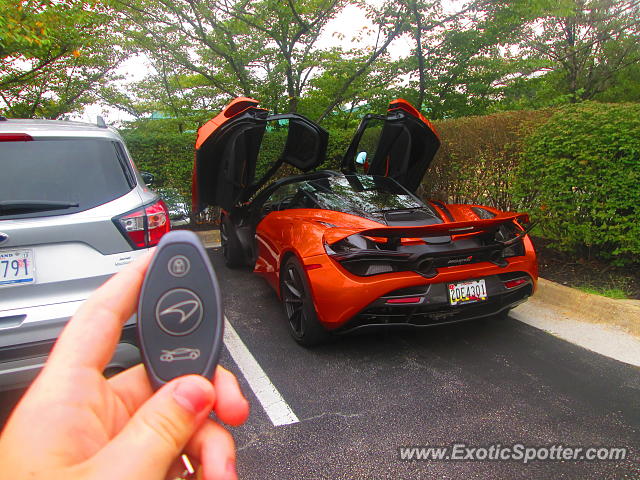 Mclaren 720S spotted in Columbia, Maryland