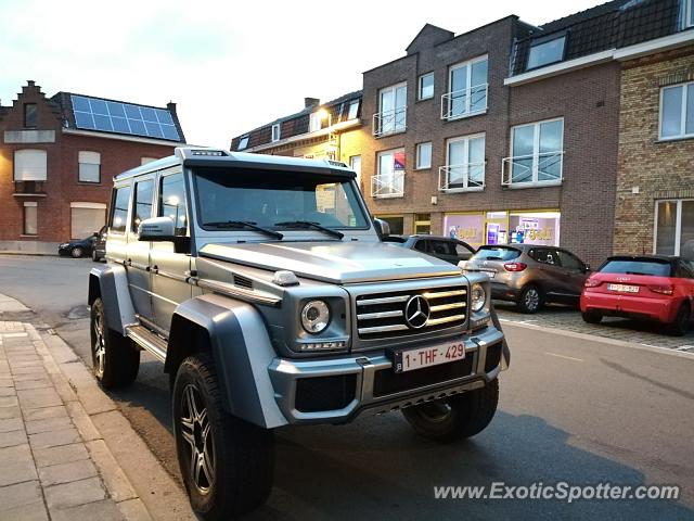 Mercedes 4x4 Squared spotted in Bissegem, Belgium