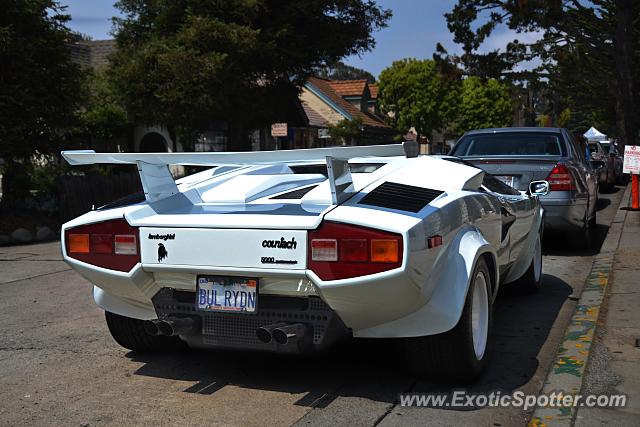 Lamborghini Countach spotted in Carmel, California