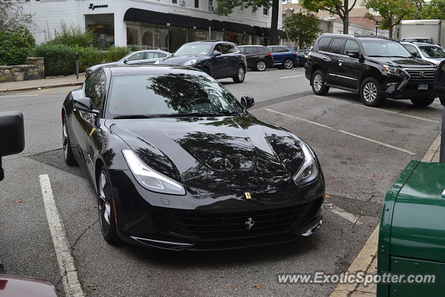 Ferrari GTC4Lusso spotted in Greenwich, Connecticut