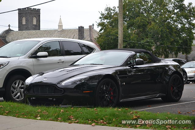 Aston Martin Vantage spotted in Greenwich, Connecticut