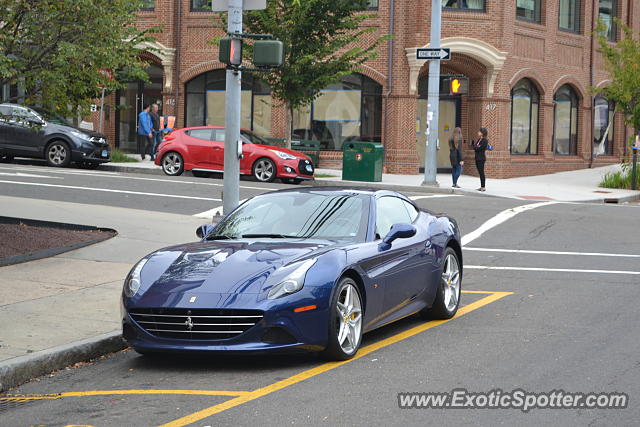Ferrari California spotted in Greenwich, Connecticut
