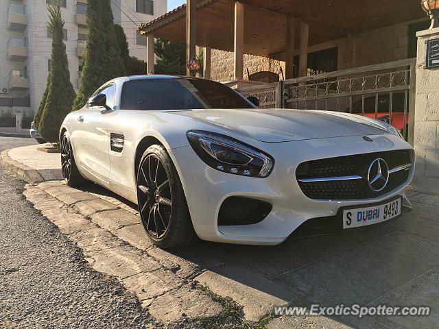 Mercedes AMG GT spotted in Amman, Jordan