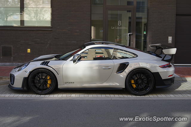 Porsche 911 GT2 spotted in Knokke, Belgium
