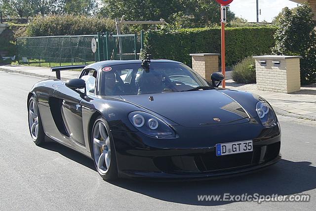Porsche Carrera GT spotted in Heist aan zee, Belgium