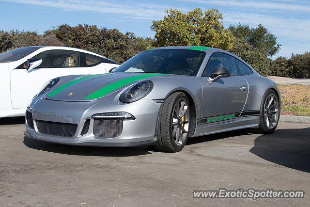 Porsche 911R spotted in Laguna Seca, California