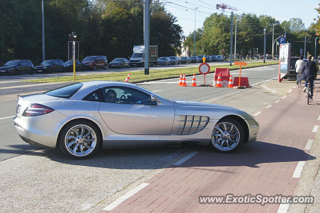 Mercedes SLR spotted in Heist, Belgium