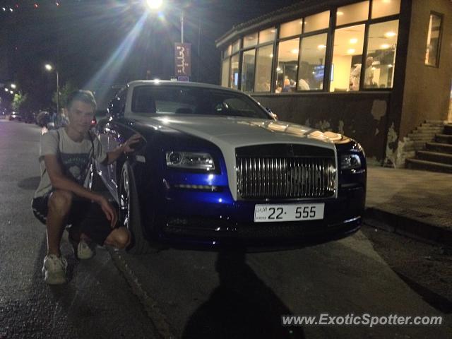Rolls-Royce Ghost spotted in Amman, Jordan