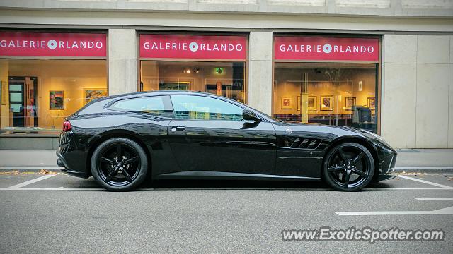 Ferrari GTC4Lusso spotted in Zurich, Switzerland