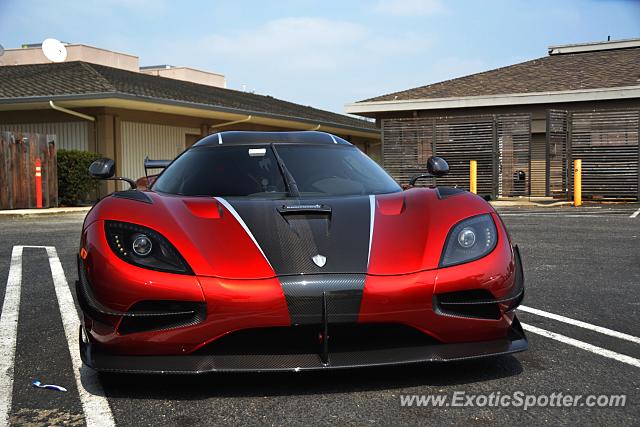 Koenigsegg Agera R spotted in Monterey, California