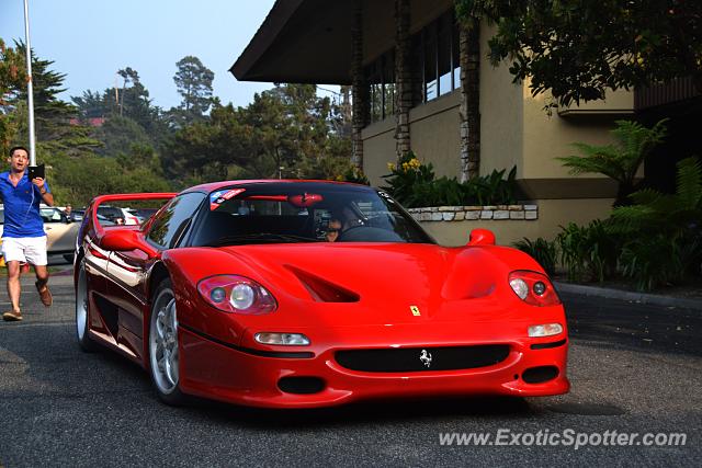 Ferrari F50 spotted in Monterey, California