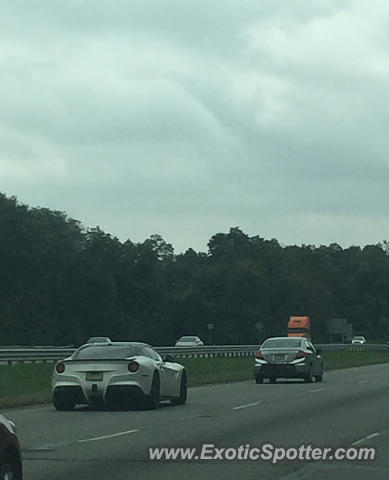 Ferrari F12 spotted in Watchung, New Jersey