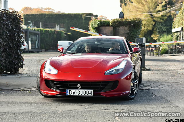 Ferrari GTC4Lusso spotted in Warsaw, Poland