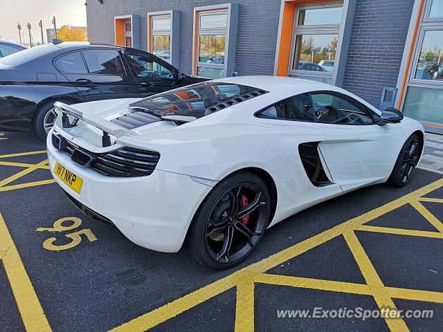 Mclaren MP4-12C spotted in Teesside, United Kingdom