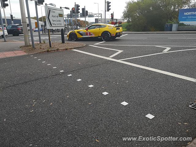 Chevrolet Corvette Z06 spotted in Teesside, United Kingdom