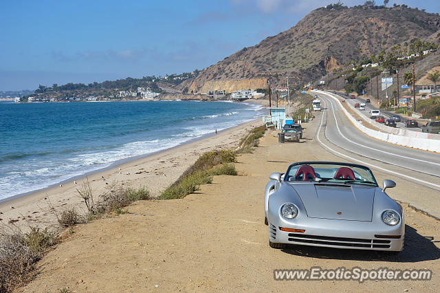 Porsche 911 spotted in Malibu, California