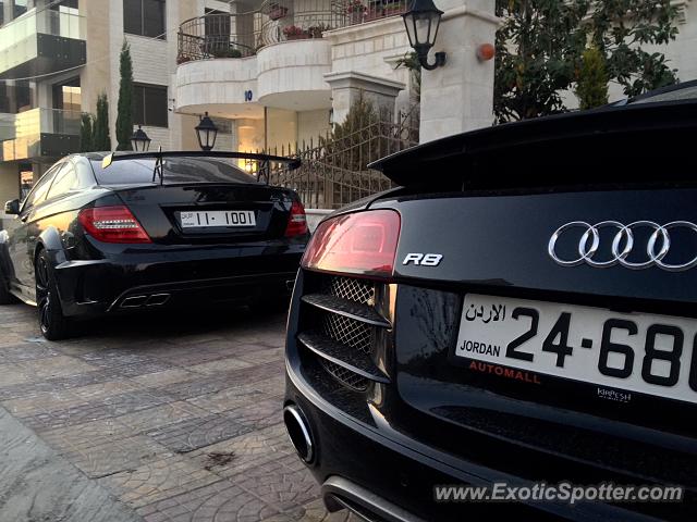 Audi R8 spotted in Amman, Jordan