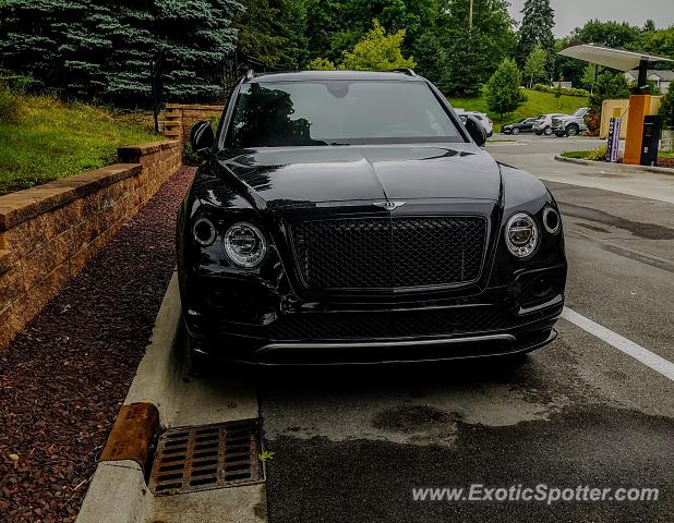 Bentley Bentayga spotted in Detroit, Michigan