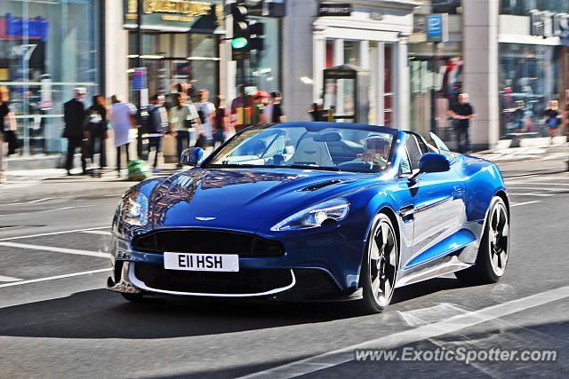 Aston Martin Vanquish spotted in London, United Kingdom