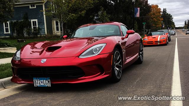 Dodge Viper spotted in Afton, Minnesota