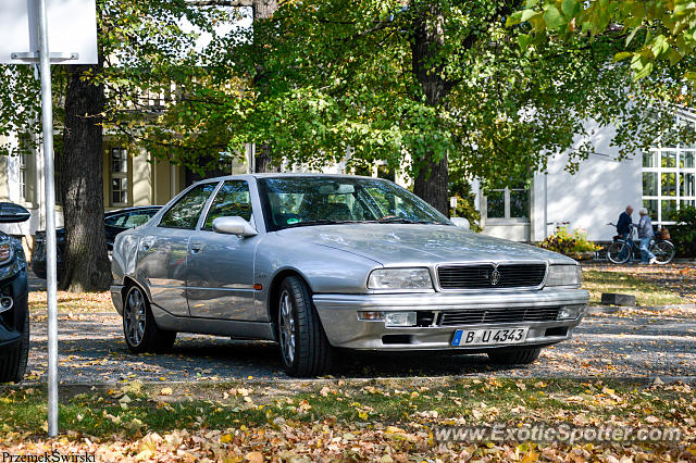Maserati Quattroporte spotted in Dresden, Germany