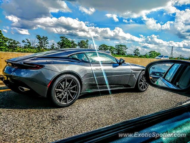 Aston Martin DB11 spotted in Kearny, New Jersey