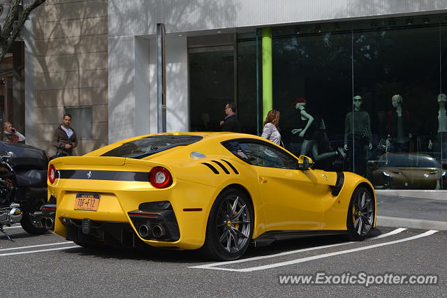 Ferrari F12 spotted in Manhasset, New York