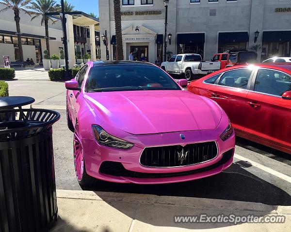 Maserati Ghibli spotted in Jacksonville, Florida