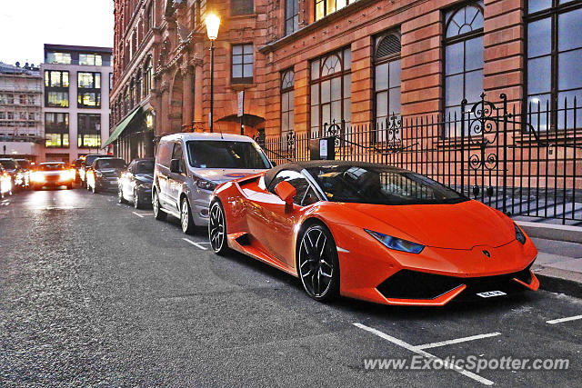 Lamborghini Huracan spotted in London, United Kingdom