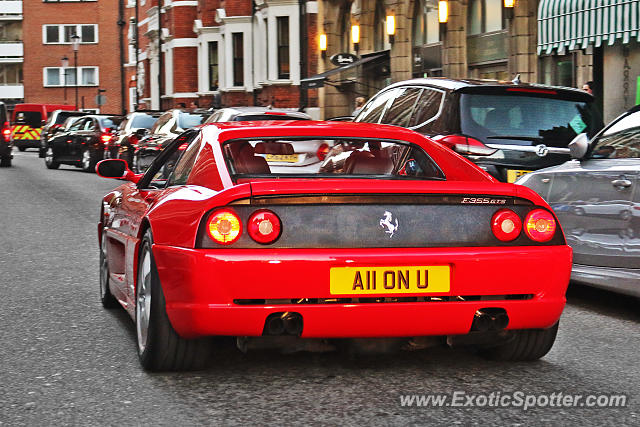 Ferrari F355 spotted in London, United Kingdom