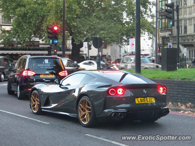 Ferrari 812 Superfast spotted in London, United Kingdom