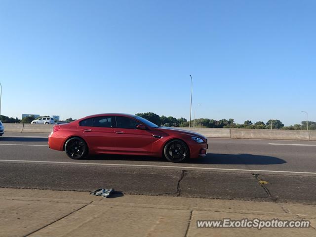 BMW M6 spotted in Golden Valley, Minnesota