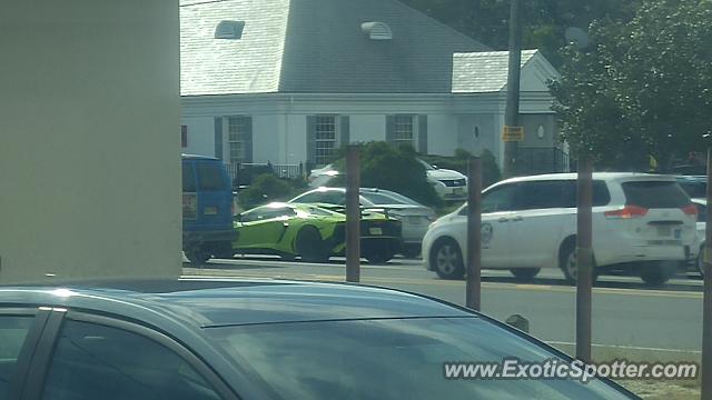 Lamborghini Aventador spotted in Lakewood, New Jersey
