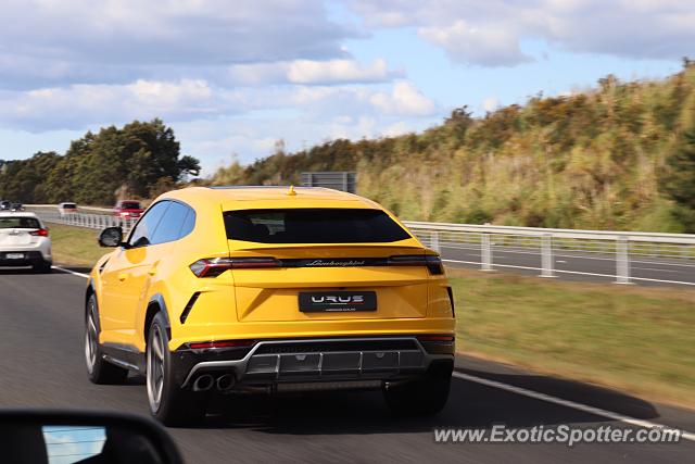 Lamborghini Urus spotted in Waikato, New Zealand