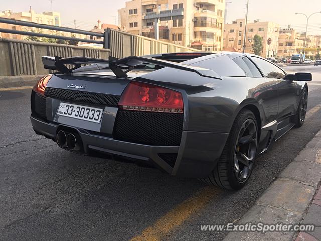 Lamborghini Murcielago spotted in Amman, Jordan